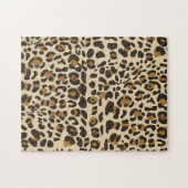 Leopard Jaguar Animal Print Pattern Legpuzzel (Horizontaal)
