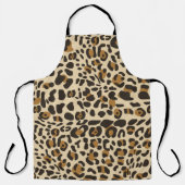 Leopard Jaguar Animal Print Pattern Schort (Voorkant)