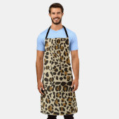 Leopard Jaguar Animal Print Pattern Schort (Gedragen)