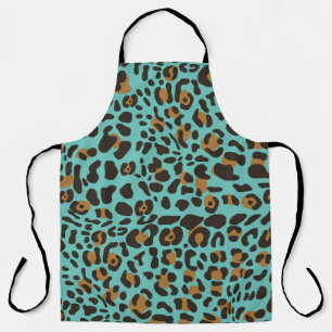 Leopard Jaguar Animal Print Pattern Schort