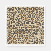 Leopard Jaguar Animal Print Pattern Servet (Voorkant)