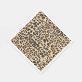 Leopard Jaguar Animal Print Pattern Servet (Hoek)