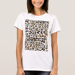 Leopard Jaguar Animal Print Pattern T-shirt