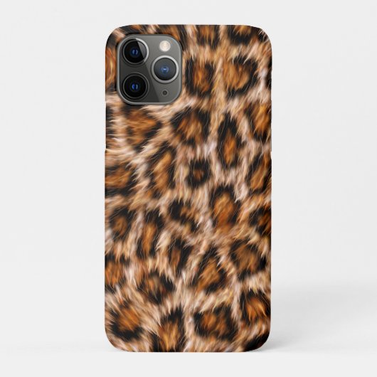 Leopard Jaguar Cat Brown bontpatroon-24609 Case-Mate iPhone Case (Achterkant)