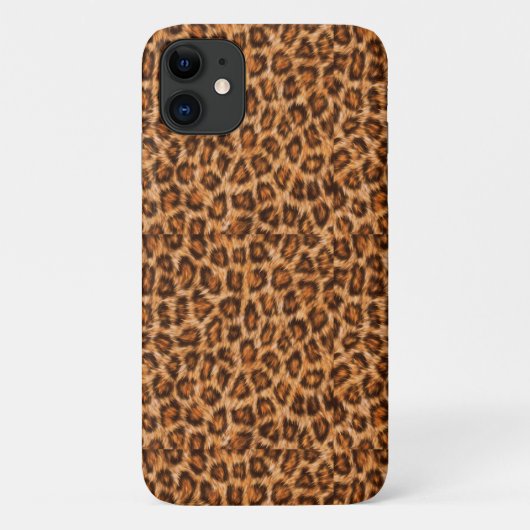 Leopard Jaguar Cat Brown bontpatroon-24609 Case-Mate iPhone Case (Achterkant)