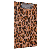 Leopard Jaguar Cat Brown bontpatroon-24609 Klembord (Rechts)