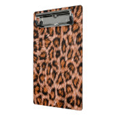 Leopard Jaguar Cat Brown bontpatroon-24609 Mini Klembord (Angled2)