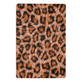 Leopard Jaguar Cat Brown bontpatroon-24609 Mini Klembord (Achterkant)