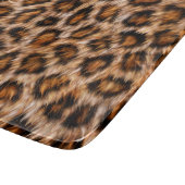 Leopard Jaguar Cat Brown bontpatroon-24609 Snijplank (Hoek)