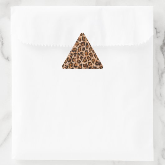 Leopard Jaguar Cat Brown bontpatroon-24609 Sticker (Tas)