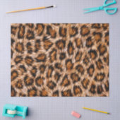 Leopard Jaguar Cat Brown bontpatroon-24609 Tissuepapier (Craft)