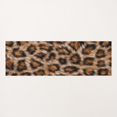 Leopard Jaguar Cat Brown bontpatroon-24609 Yogamat (Achterkant (horizontaal))