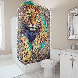 Leopard - Jaguar Shower Curtain Douchegordijn