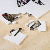 Leopard Jigzaag Puzzle Legpuzzel (Zijkant)