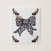 Leopard Jigzaag Puzzle Legpuzzel (Verticaal)