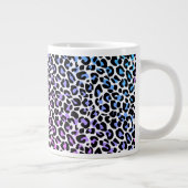 Leopard Jumbo-Mok afdrukken Grote Koffiekop (Rechts)