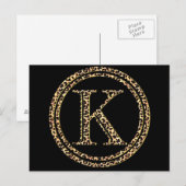 Leopard K Briefkaart (Voorkant / Achterkant)