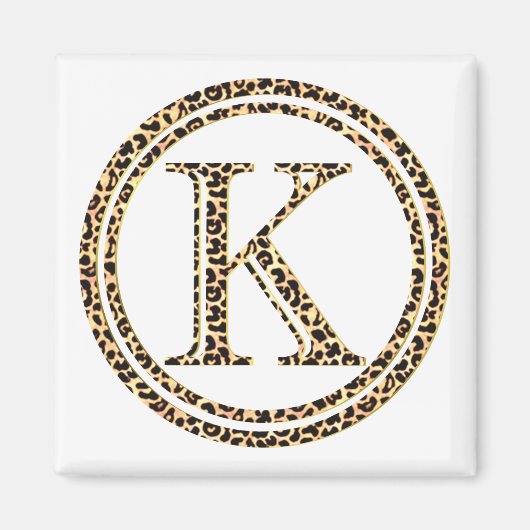 Leopard K Magneet (Voorkant)