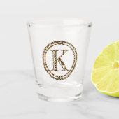 Leopard K Shot Glas (Voorkant)