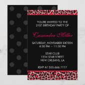 Leopard Kaart (Voorkant / Achterkant)