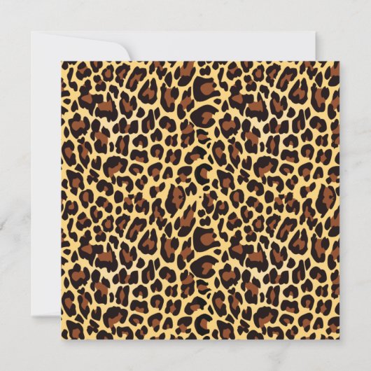 Leopard Kaart (Achterkant)