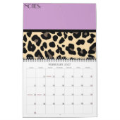 Leopard Kalender (Feb 2027)