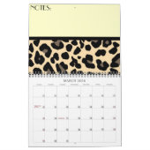 Leopard Kalender (Mar 2026)