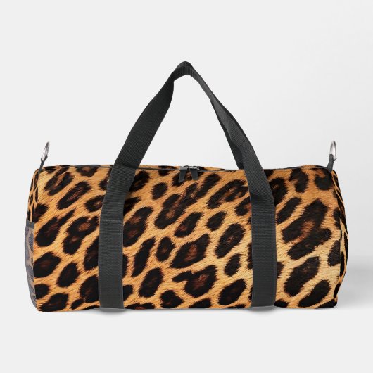 Leopard Kat Dierenprint Populair Collectie Plunjezak (Achterkant)