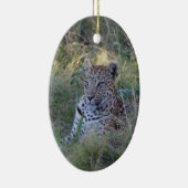 LEOPARD KERAMISCH ORNAMENT (Rechts)