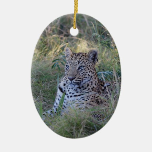 LEOPARD KERAMISCH ORNAMENT (Voorkant)