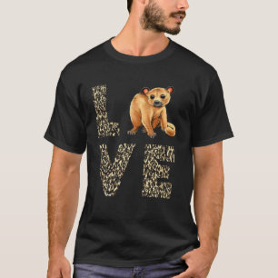 Leopard Kinkajou Love Honey Beer Night Walker Kink T-shirt