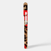 Leopard Kiss lipstick kusjes Case-Mate iPhone Case (Achterkant / Links)