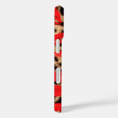 Leopard Kiss lipstick kusjes Case-Mate iPhone Case (Achterkant / Rechts)