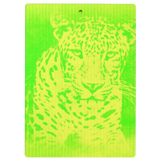 Leopard Klembord (Achterkant)