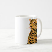 Leopard Koffiemok (Voorkant rechts)