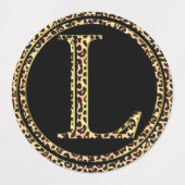 Leopard L Labels (Design 2)