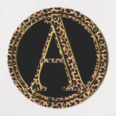 Leopard Labels (Design 2)