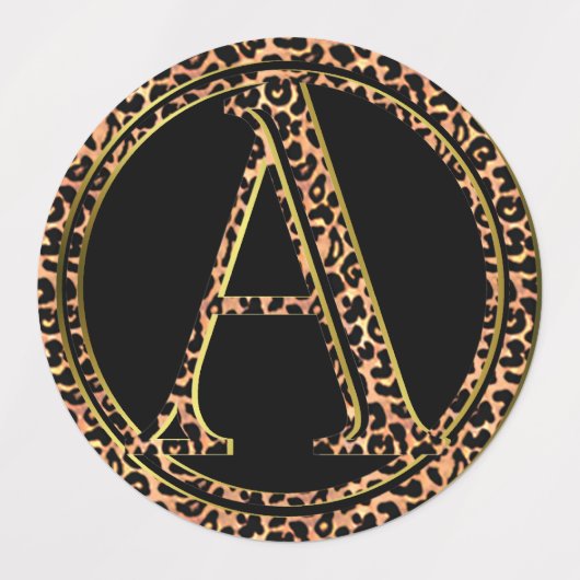 Leopard Labels (Design 3)