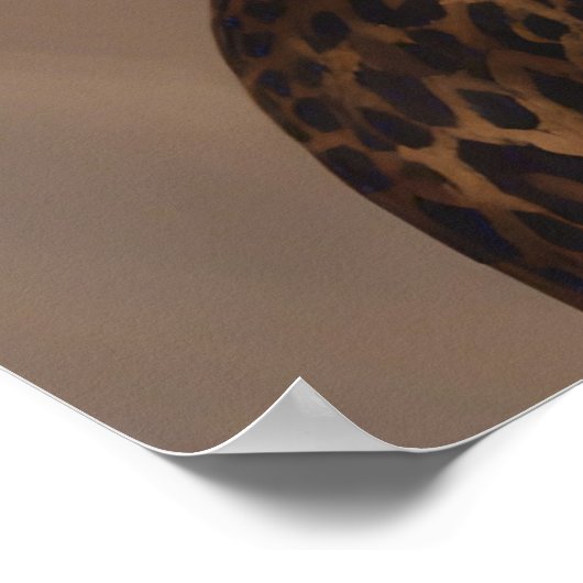 *Leopard Lady- Poster (Hoek)