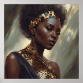 *Leopard Lady- Poster (Voorkant)