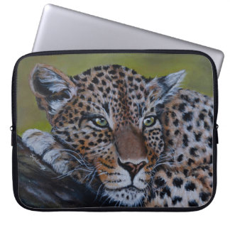 Leopard-laptop-Hoesje Laptop Sleeve