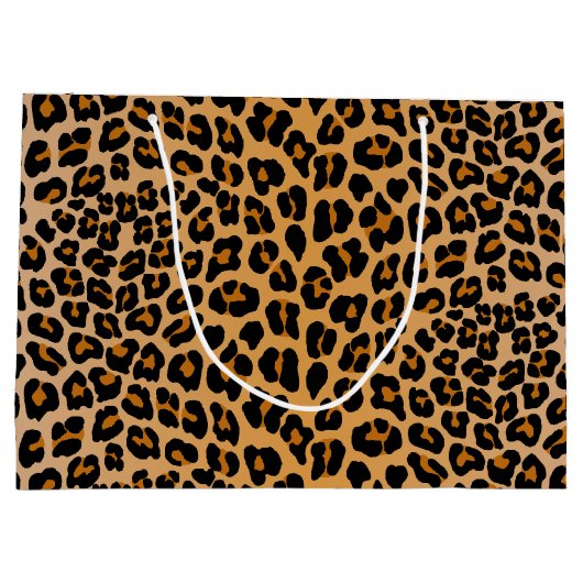Leopard Large Cadeautasje (Achterkant)
