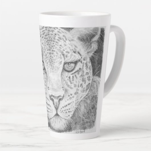 Leopard Latte Mok (Rechterhoek)