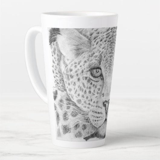 Leopard Latte Mok (Linkerhoek)