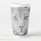 Leopard Latte Mok (Voorkant)