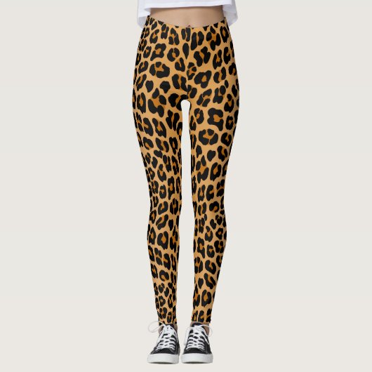 Leopard Leggings (Voorkant)