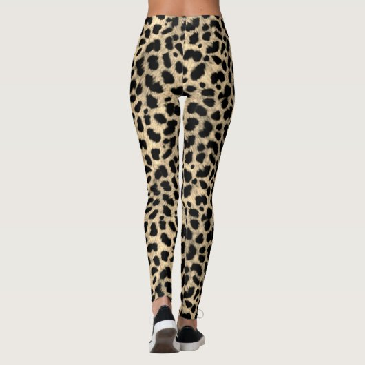 Leopard Leggings (Achterkant)