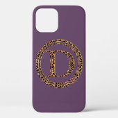 Leopard letter D Case-Mate iPhone Case (Achterkant)