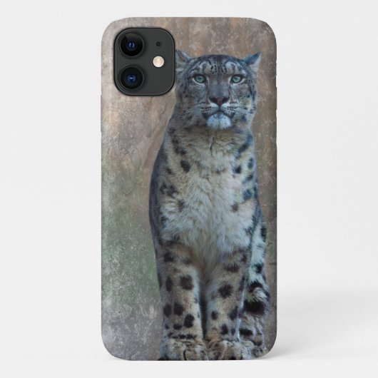 Leopard Lookout iPhone 11 Hoesje (Achterkant)