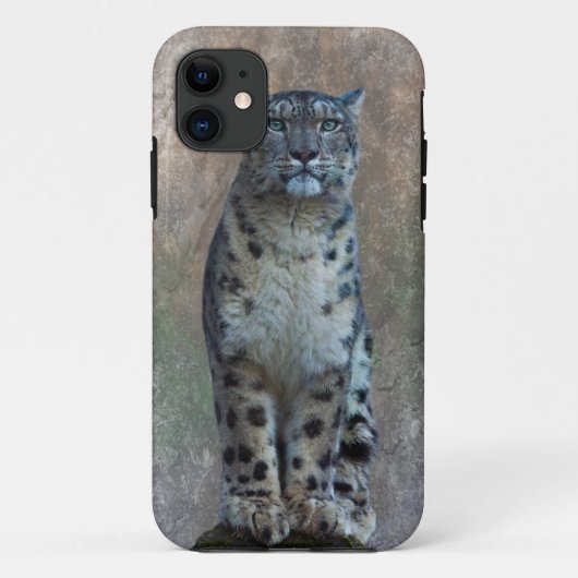 Leopard Lookout iPhone 5 Hoesje (Achterkant)